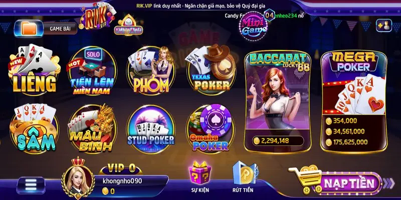 Sơ lược về Baccarat Rikvip