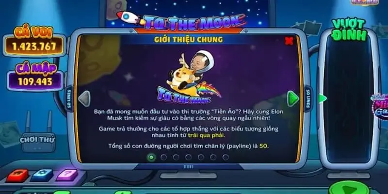 Kinh nghiệm chơi slot to the Moon từ chuyên gia rikvip